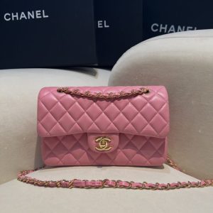 Replica CHANEL Classic Flap 23cm Pink - 1:1 designer replica handbag