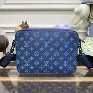 Replica Louis Vuitton Trio Messenger Blue - high-accuracy replica luxury purse