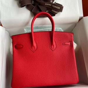 Replica Hermes Top Quality Replica Bag ShopRed Togo Gold - 1:1 designer replica handbag