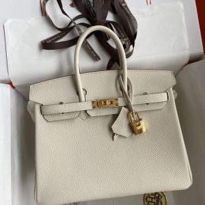 Replica Hermes Top Quality Replica Bag ShopWhite Togo Gold - top-rated replica designer bag