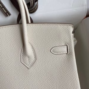 Replica Hermes Top Quality Replica Bag ShopWhite Togo Gold - top-rated replica designer bag
