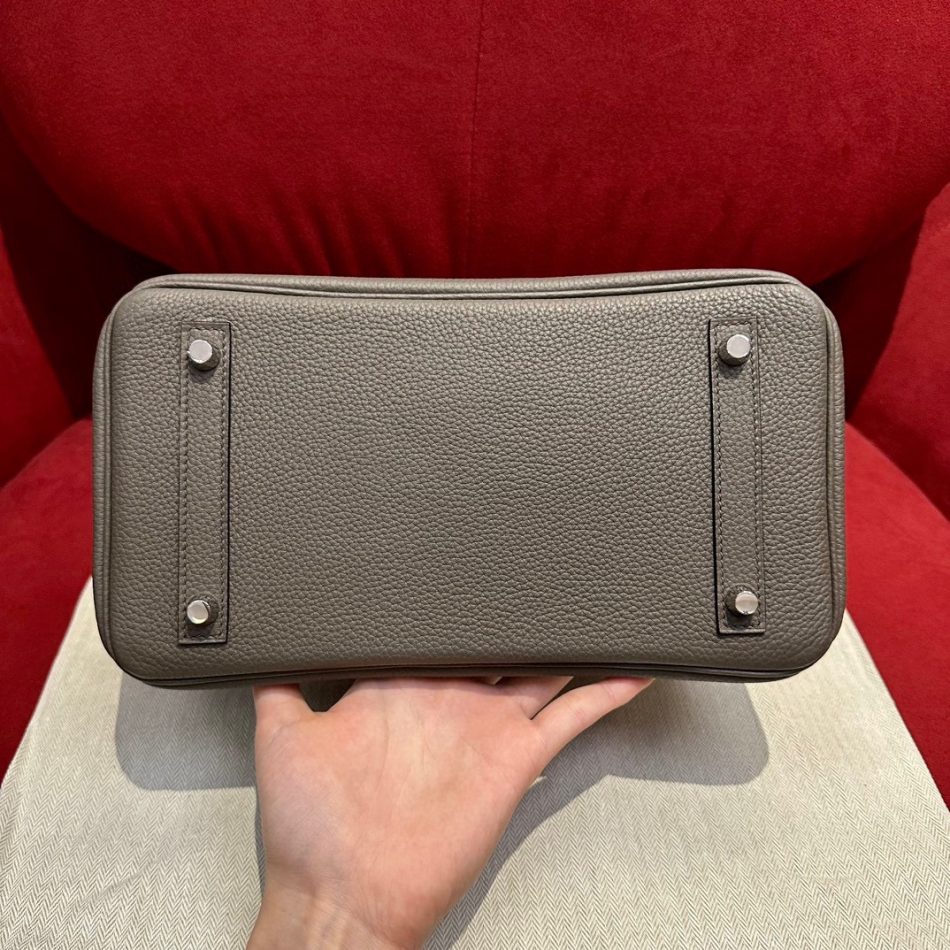 Replica Hermes Top Quality Replica Bag ShopPewter Gray Togo - high-accuracy replica luxury purse