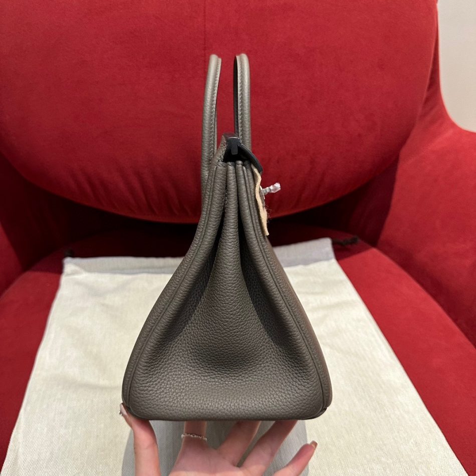 Replica Hermes Top Quality Replica Bag ShopPewter Gray Togo - top-tier luxury replica shoulder bag