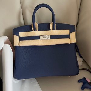 Replica Hermes Top Quality Replica Bag ShopSapphire Blue Togo - high-end fake designer purse