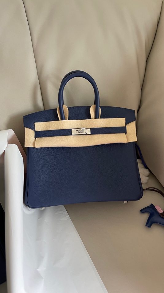 Replica Hermes Top Quality Replica Bag ShopSapphire Blue Togo - high-end fake designer purse
