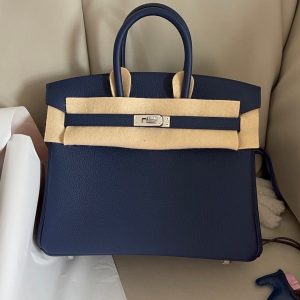 Replica Hermes Top Quality Replica Bag ShopSapphire Blue Togo - premium-grade designer purse dupe