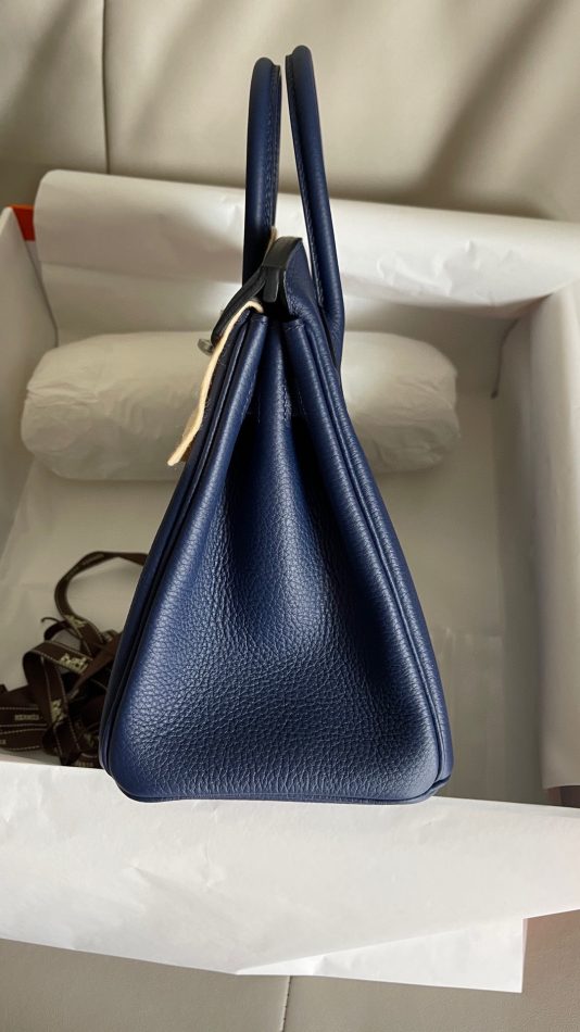 Replica Hermes Top Quality Replica Bag ShopSapphire Blue Togo - authentic-look luxury purse replica