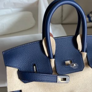 Replica Hermes Top Quality Replica Bag ShopSapphire Blue Togo - premium 1:1 fake handbag model