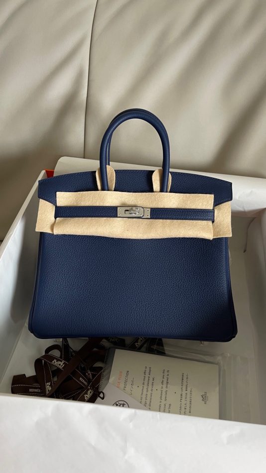 Replica Hermes Top Quality Replica Bag ShopSapphire Blue Togo - elite superclone designer purse