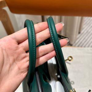 Replica Hermes Top Quality Replica Bag ShopPeacock Green Togo - top-tier luxury replica shoulder bag