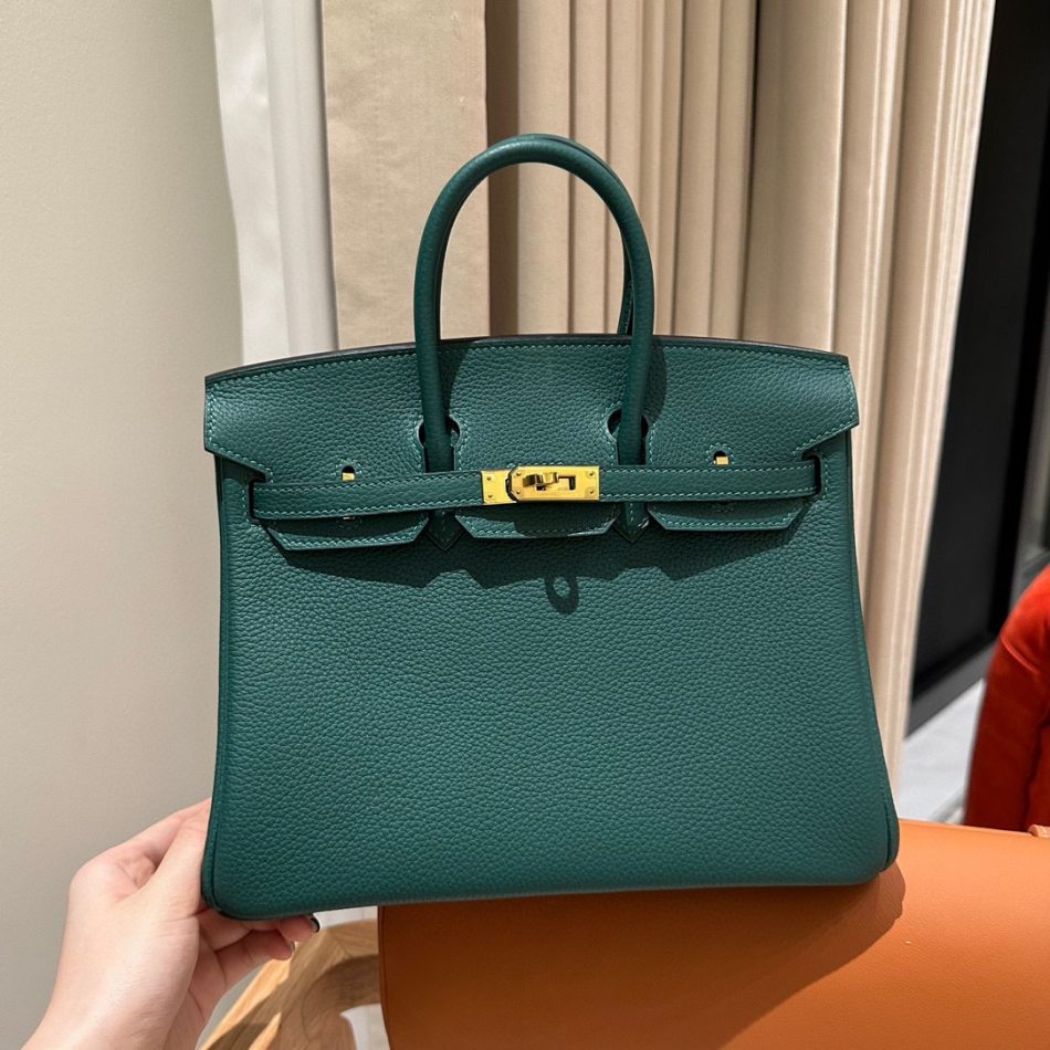 Replica Hermes Top Quality Replica Bag ShopPeacock Green Togo - best quality luxury bag dupe