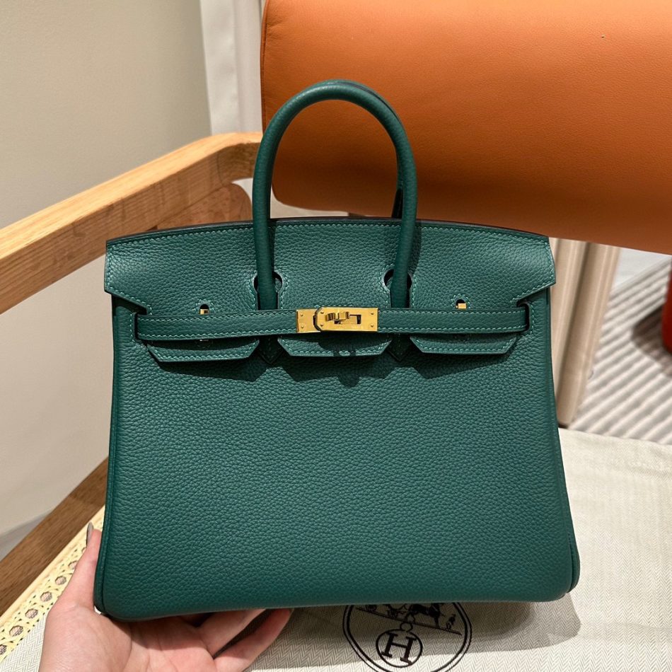 Replica Hermes Top Quality Replica Bag ShopPeacock Green Togo - high-end fake designer purse