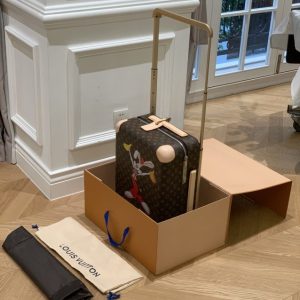 Replica Louis Vuitton Suitcase Custom Colors - high-quality designer bag clone