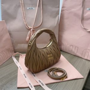 Replica Miu Miu Wander Brown - high-end fake designer purse