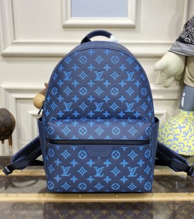 Replica Louis Vuitton Discovery Backpack Light Blue - ultra-realistic fake designer tote