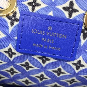 Replica Louis Vuitton NeoNoe BB White-Blue - ultra-realistic fake designer tote