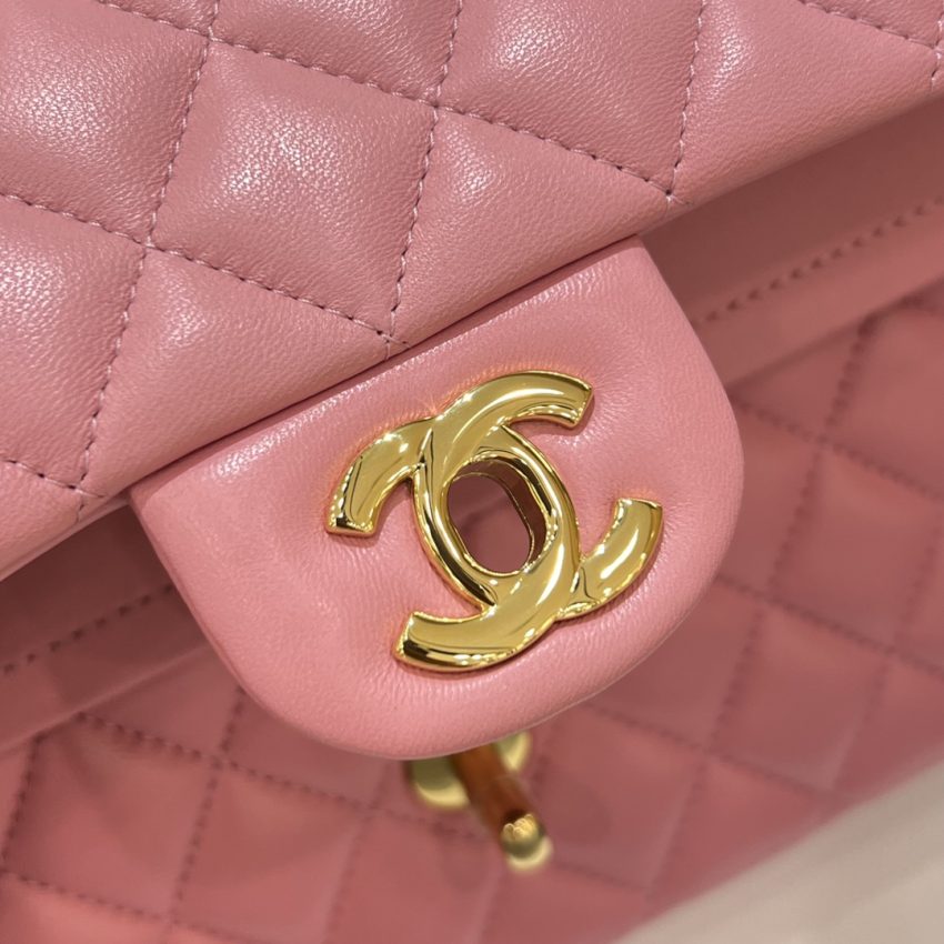 Replica CHANEL Classic Flap 25cm Pink - near-authentic luxury replica handbag