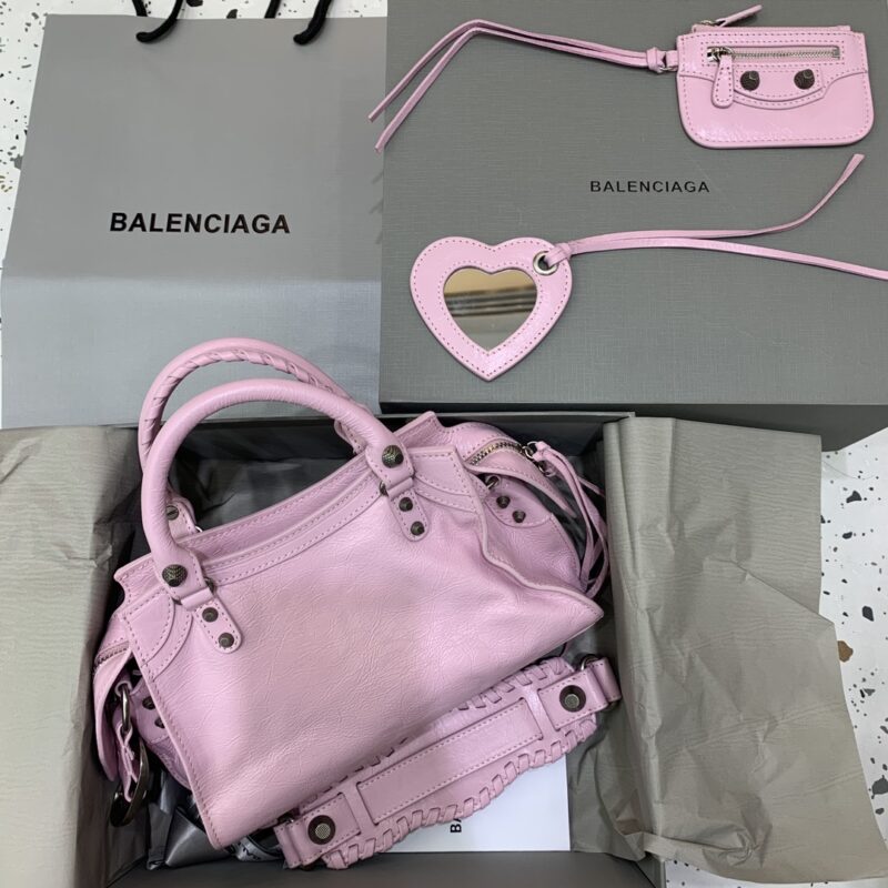 Replica Balenciaga Le City Pink - premium 1:1 fake handbag model