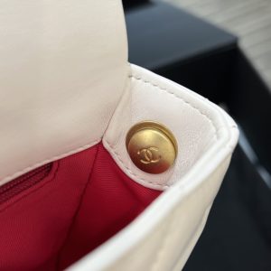 Replica CHANEL 23s Love Enamel Flip Bag Pink - authentic-look luxury purse replica