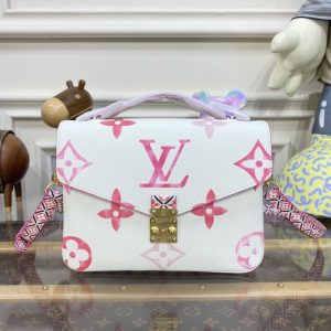 Replica Louis Vuitton Pochette Metis Pink - top-rated replica designer bag