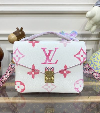 Replica Louis Vuitton Pochette Metis Pink - top-rated replica designer bag