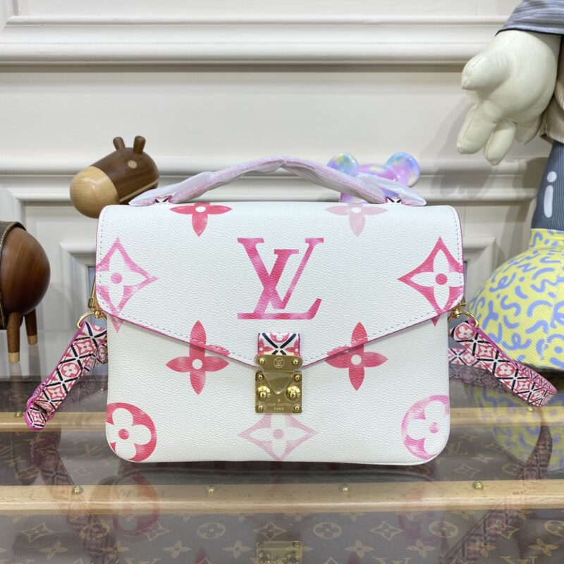 Replica Louis Vuitton Pochette Metis Pink - top-rated replica designer bag