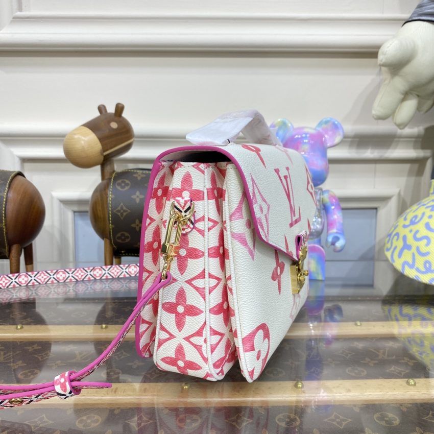 Replica Louis Vuitton Pochette Metis Pink - 1:1 designer replica handbag