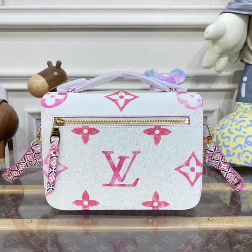 Replica Louis Vuitton Pochette Metis Pink - high-accuracy replica luxury purse