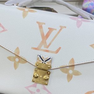 Replica Louis Vuitton Pochette Metis Apricot - 1:1 designer replica handbag