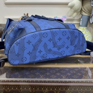 Replica Louis Vuitton Christopher Backpack Blue 2 - best quality luxury bag dupe
