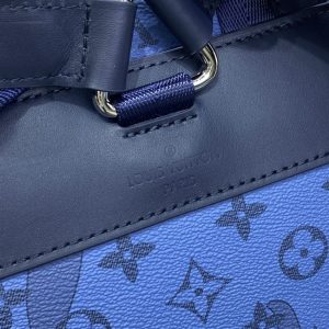 Replica Louis Vuitton Christopher Backpack Blue 2 - realistic designer-inspired fake bag