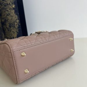 Replica Lady Dior Blush Pink ABC - top-rated replica designer bag