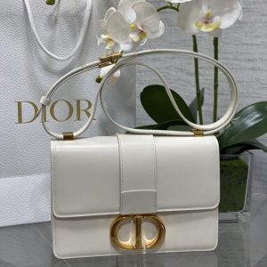 Replica Dior 30 Montaigne White - realistic designer-inspired fake bag