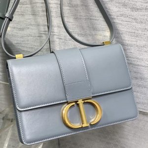 Replica Dior 30 Montaigne Blue - best quality luxury bag dupe