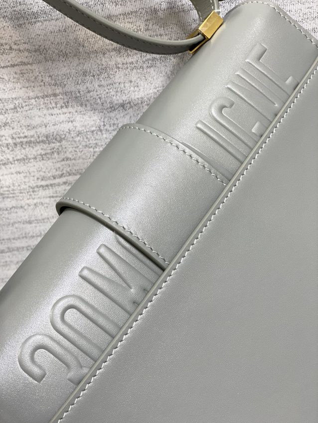 Replica Dior 30 Montaigne Grey - top-tier luxury replica shoulder bag