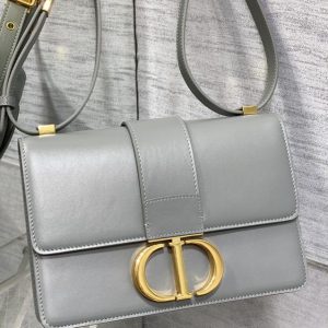 Replica Dior 30 Montaigne Grey - best quality luxury bag dupe