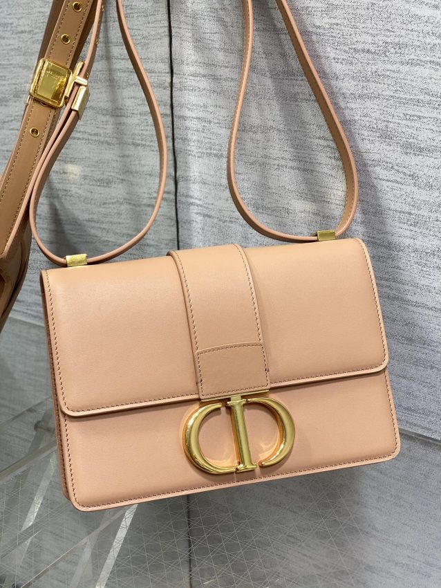 Replica Dior 30 Montaigne Apricot - authentic-look luxury purse replica