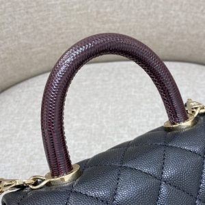 Replica CHANEL 23P Coco Lizard Handle - best-selling designer handbag dupe
