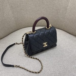 Replica CHANEL 23P Coco Lizard Handle - top-rated replica designer bag