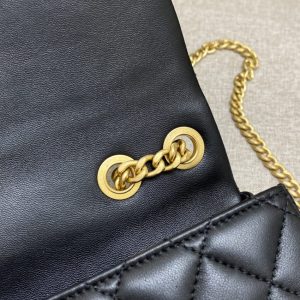 Replica CHANEL 23S Camellia Square Black - high-quality designer bag clone