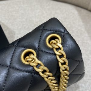 Replica CHANEL Camellia Flap Black - near-authentic luxury replica handbag