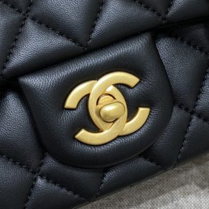 Replica CHANEL Camellia Flap Black - best-selling designer handbag dupe