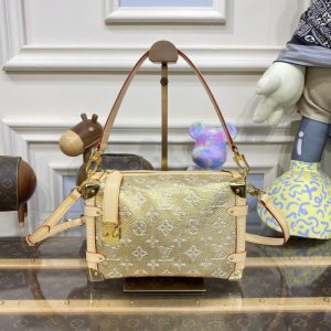 Replica Louis Vuitton Side Trunk Golden - high-accuracy replica luxury purse