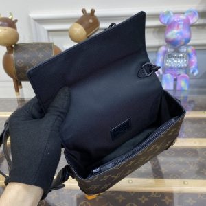 Replica Louis Vuitton Steamer Wearable Wallet Brown&Yellow - high-end fake designer purse