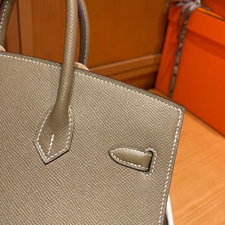 Replica Hermes Top Quality Replica Bag ShopEpsom Elephant Grey - top-tier luxury replica shoulder bag