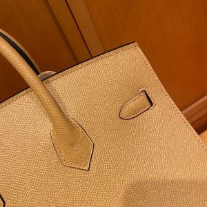 Replica Hermes Top Quality Replica Bag ShopEpsom Marsala Brown - ultra-realistic fake designer tote