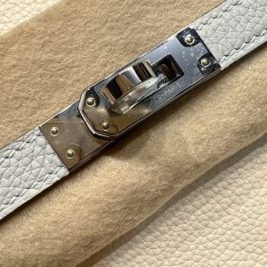 Replica Hermes Top Quality Replica Bag ShopHaze Blue Cream White - elite superclone designer purse