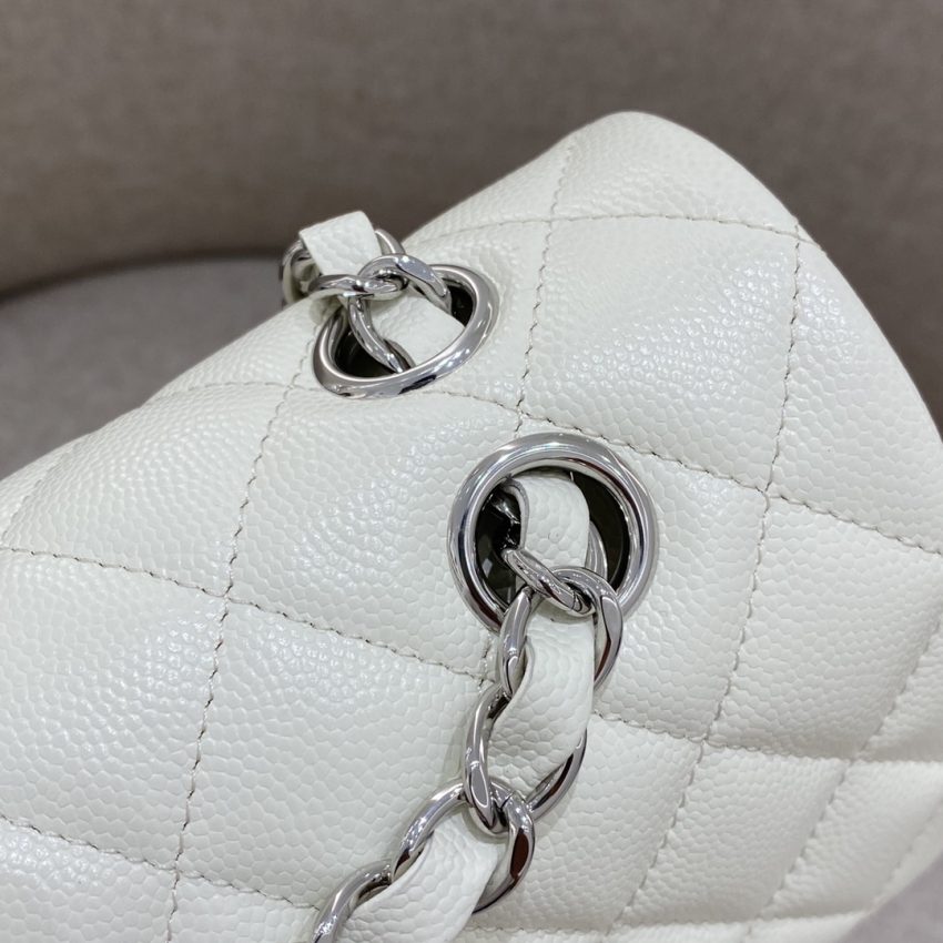 Replica CHANEL Classic Flap 23cm White - top-rated replica designer bag