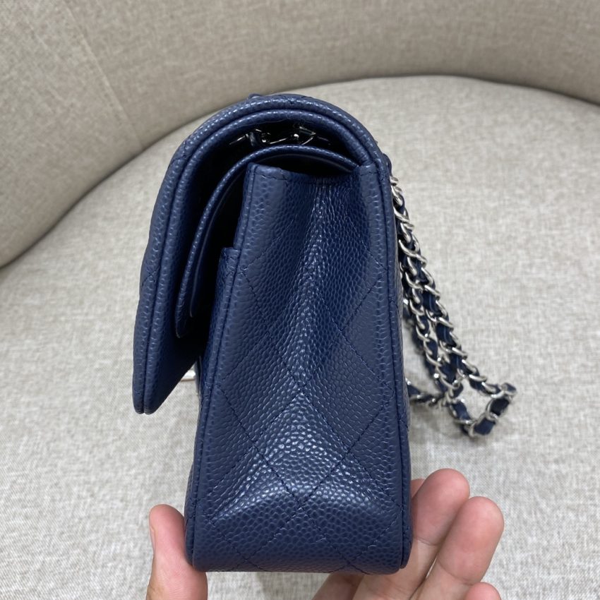 Replica CHANEL Classic Flap 25cm Sea Blue - best-selling designer handbag dupe