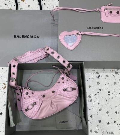 Replica Balenciaga Le Cagole Pink - premium 1:1 fake handbag model